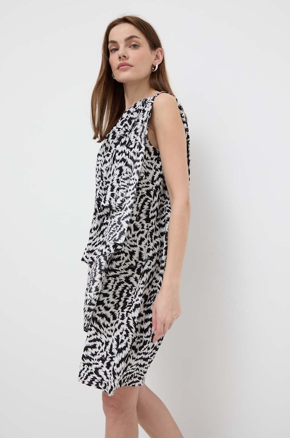 Karl Lagerfeld rochie negru 241W1305