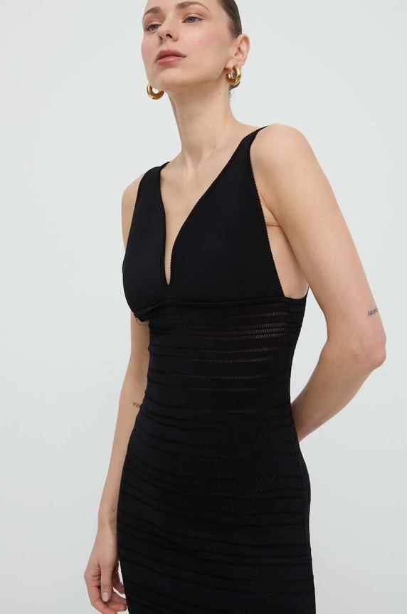 Ρούχα Φόρεμα Victoria Beckham 1224KDR005528A μαύρο