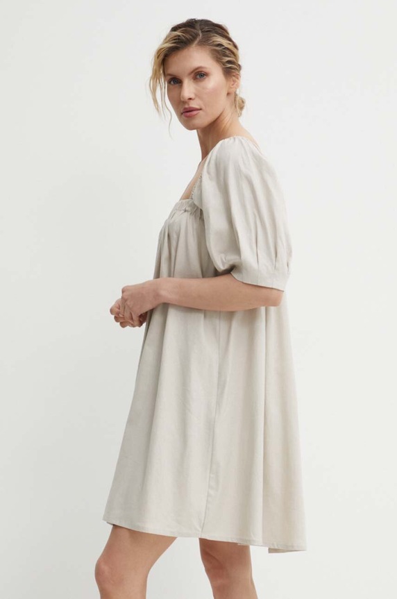 Gestuz vászon ruha bézs 10909293