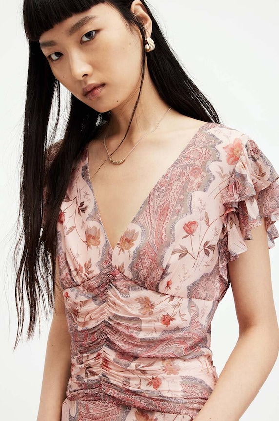 AllSaints ruha BREA CASCADE WD535Z többszínű SS24