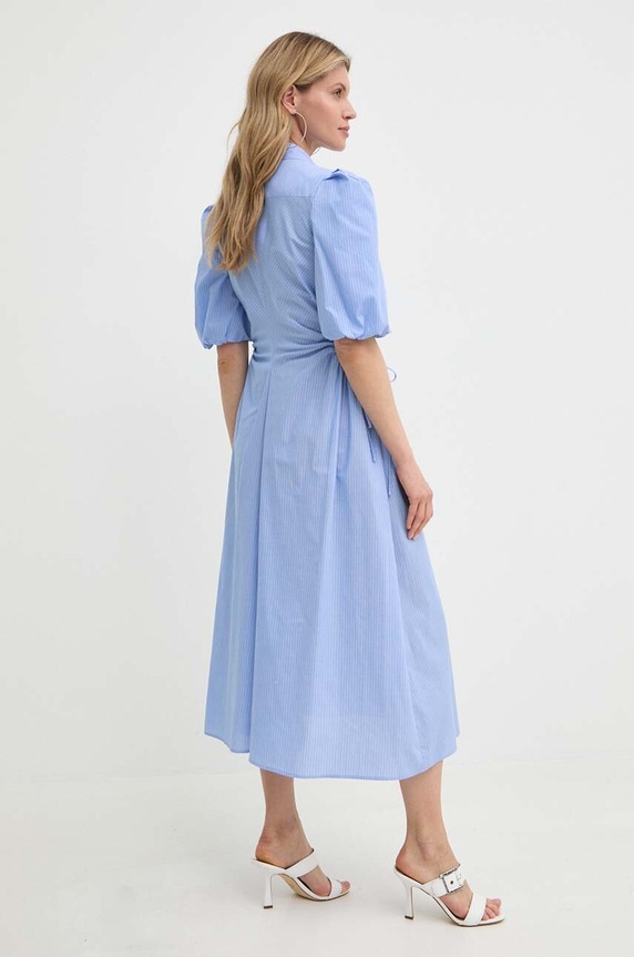 Ρούχα Βαμβακερό φόρεμα Bardot STRPE STRPE 57347DB3.BLUE.STRPE μπλε