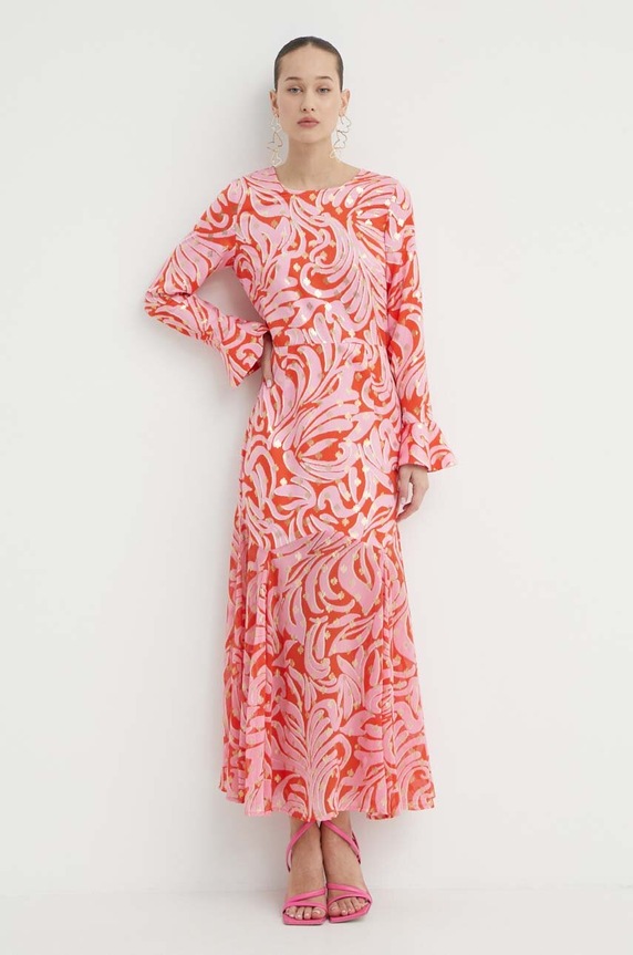 Never Fully Dressed rochie maxi roz NFDDR1180.Pink