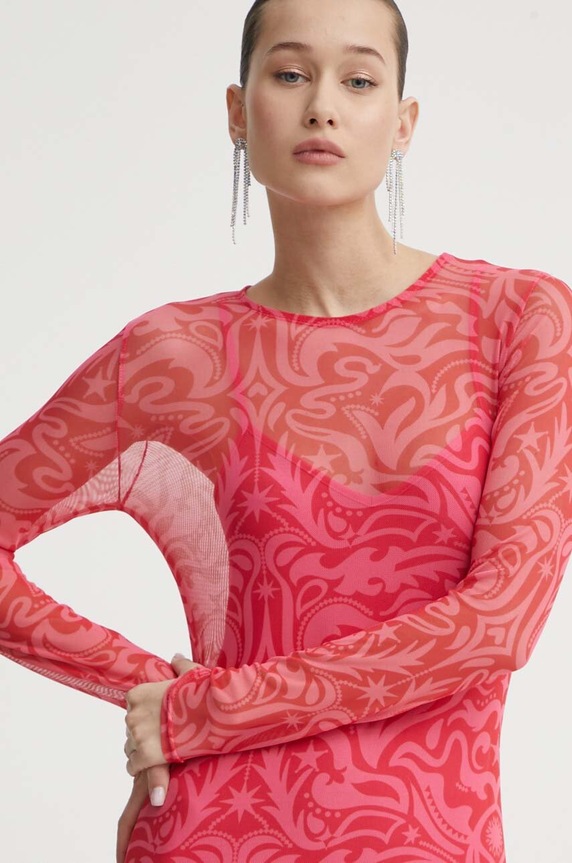Рокля Never Fully Dressed NFDDR1213.Pink розов SS24