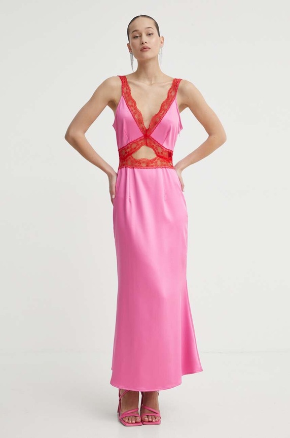 Φόρεμα Never Fully Dressed ροζ NFDDR1246.Pink