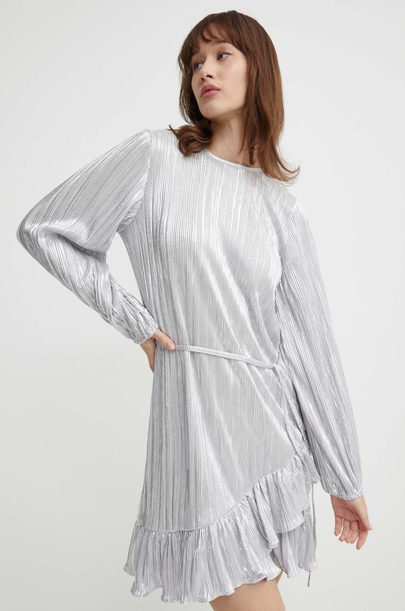 Рокля Never Fully Dressed сребърен NFDDR1288.Silver