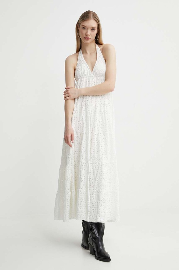 Šaty Desigual TORONTO maxi béžová 24SWVK46