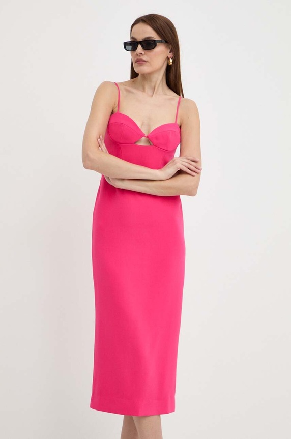 Šaty Bardot VIENNA 58558DB.HOT.PINK ružová SS24