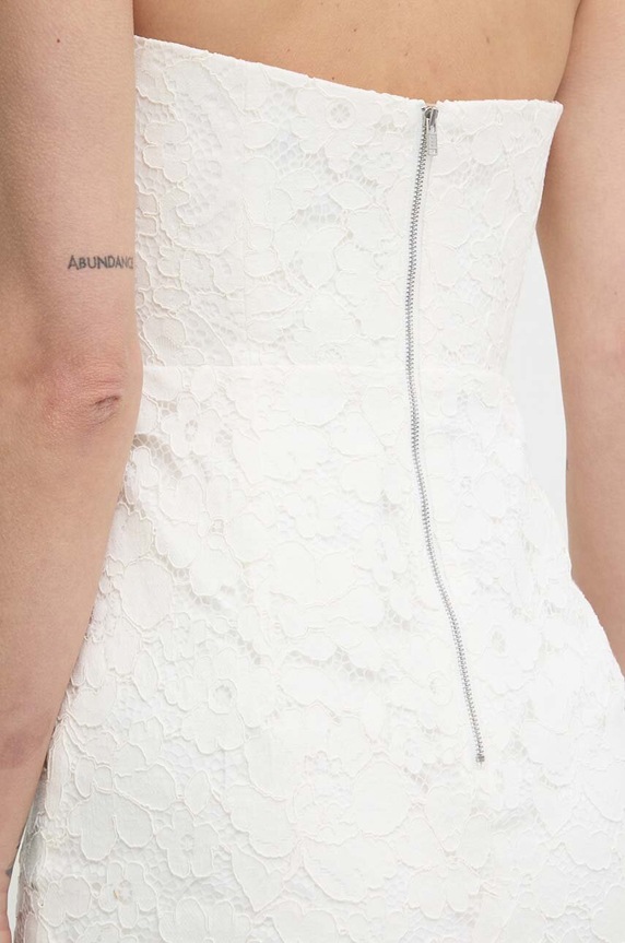 Bardot sukienka KAYLEIGH 59147DB.WHITE beżowy
