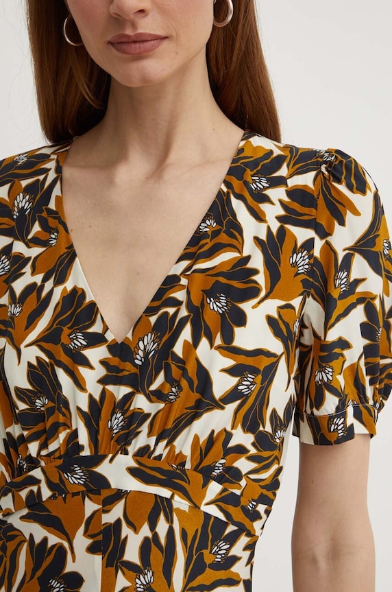 Weekend Max Mara vestito in seta 2415221043600 multicolore