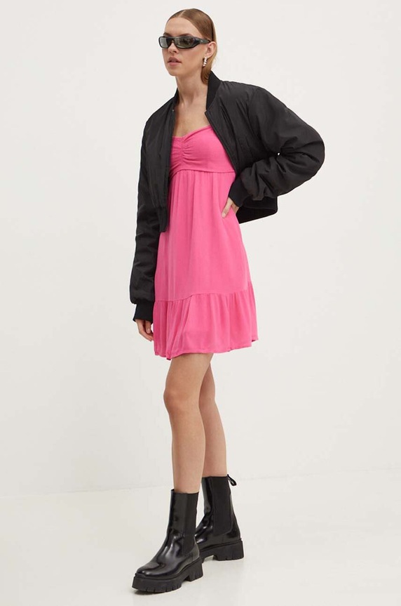 Φόρεμα Hollister Co. KI359.4187.620 ροζ SS24