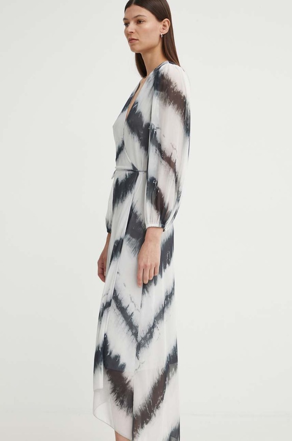 Bruuns Bazaar ruha PhloxBBNoriel dress hosszú szürke BBW3752