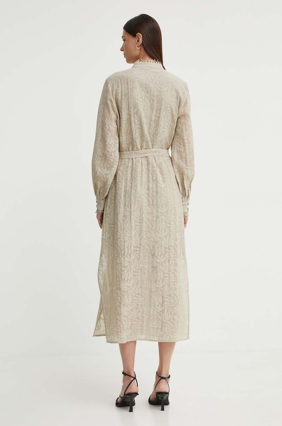 Oblečenie Šaty Bruuns Bazaar MacluraBBCarlia dress BBW3994 béžová