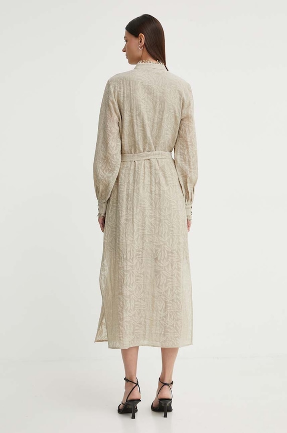 Oblečenie Šaty Bruuns Bazaar MacluraBBCarlia dress BBW3994 béžová