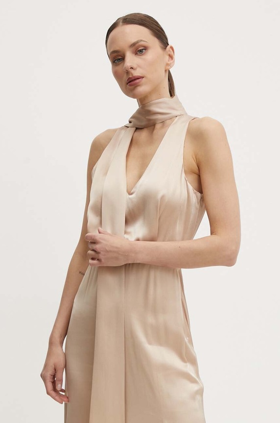 Φόρεμα Sisley μπεζ 4S7BLV06I
