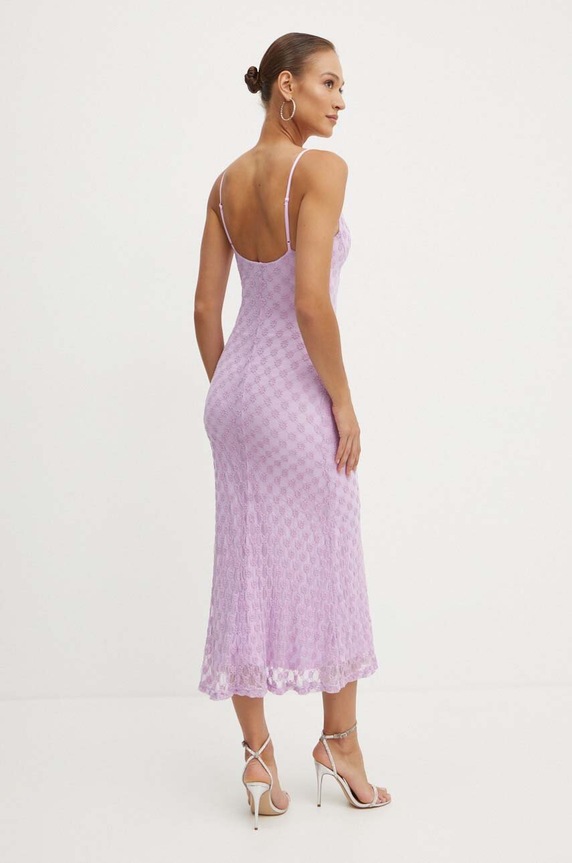 Haljina Bardot ADONI 57998DB1 ljubičasta SS26