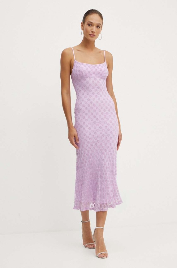 Odjeća Haljina Bardot ADONI 57998DB1 ljubičasta