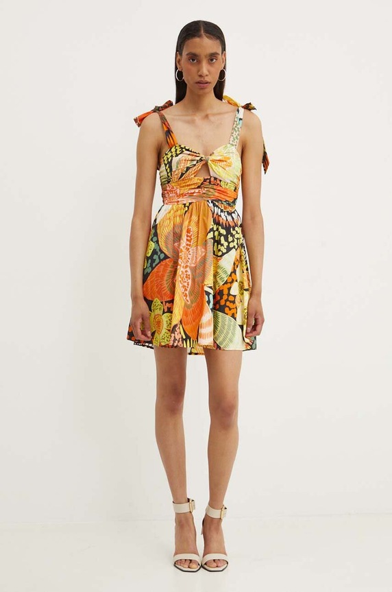 Never Fully Dressed sukienka NFDDR934 multicolor SS24