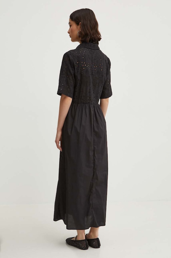 Oblečení Bavlněné šaty Never Fully Dressed Hayley Dress NFDDR1296 černá