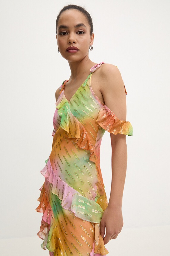 Ρούχα Φόρεμα Never Fully Dressed Faro Dress NFDDR1547 πολύχρωμο