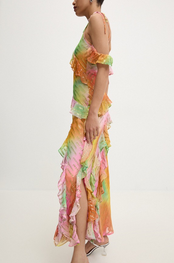 Φόρεμα Never Fully Dressed Faro Dress πολύχρωμο NFDDR1547