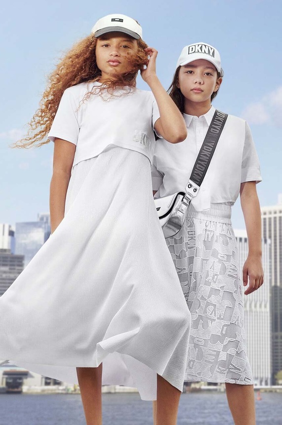 Dkny sukienka dziecięca D60116.114.150