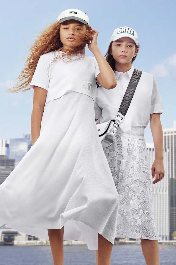 Dkny sukienka dziecięca D60116.114.150