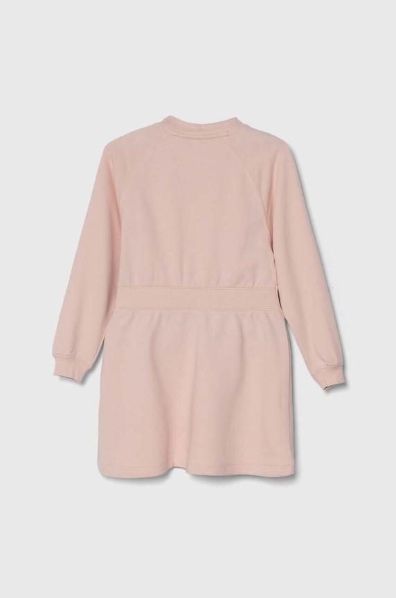 Otroška obleka Tommy Hilfiger KG0KG07787.PPYH roza SS24