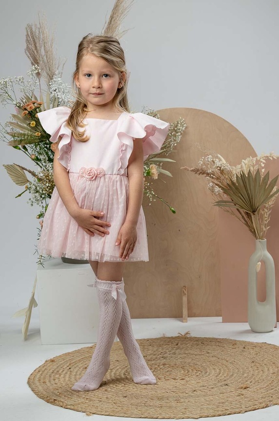 Jamiks sukienka bawełniana dziecięca JUDITH.II.Suk.JLG077.G
