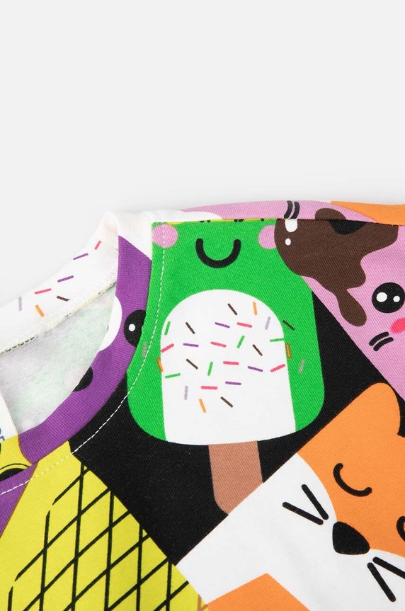 Dziewczynka Coccodrillo sukienka dziecięca WC4129201JPK multicolor