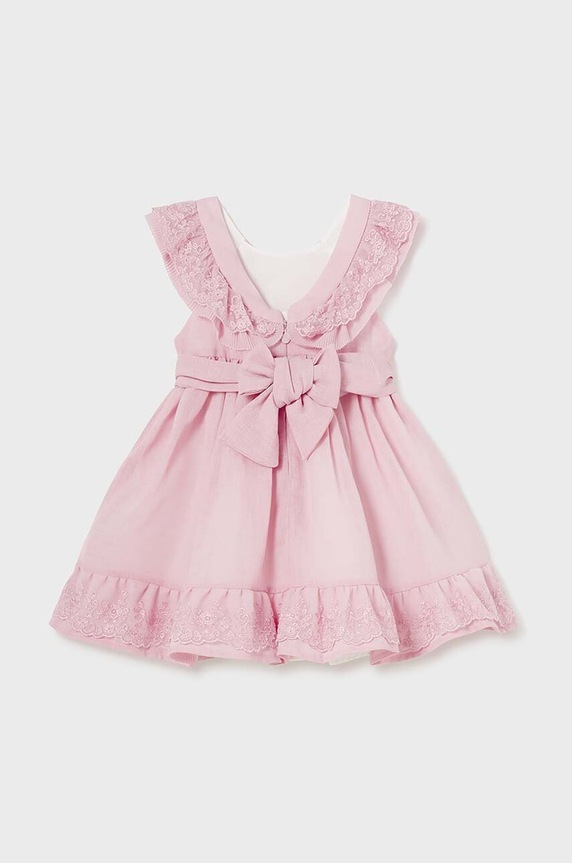 Mayoral sukienka niemowlęca 1903.4B.Baby.PPYH różowy SS24