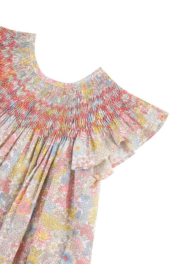 Βρεφικό βαμβακερό φόρεμα Tartine et Chocolat μπεζ TY30001.60.74