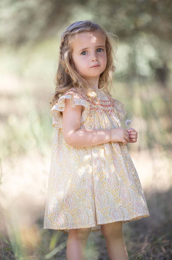 Βρεφικό βαμβακερό φόρεμα Tartine et Chocolat βαμβάκι ροζ TY30001.60.74