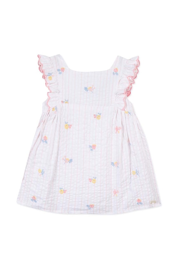 Tartine et Chocolat sukienka bawełniana niemowlęca TY30091.60.74 biały SS24