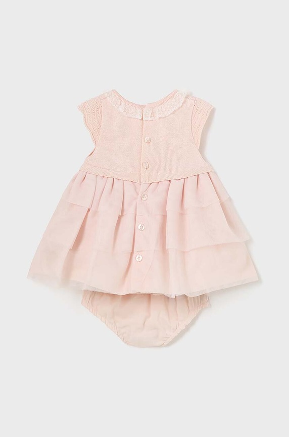 Mayoral Newborn sukienka niemowlęca 1825.2M.Newborn.PPYH beżowy SS24