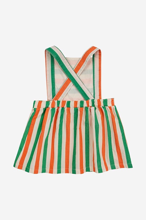 Bobo Choses vestito di cotone bambina 124AB108 multicolore SS24