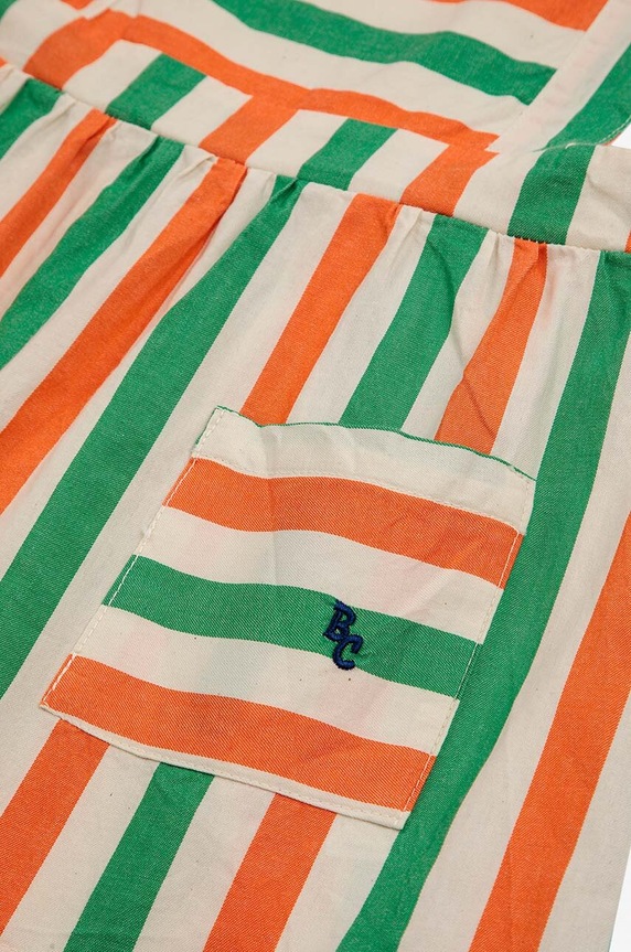 Bobo Choses vestito di cotone bambina multicolore 124AB108