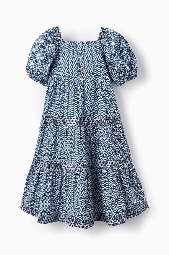 Κοριτσίστικα Παιδικό βαμβακερό φόρεμα zippy 3105948801 μπλε