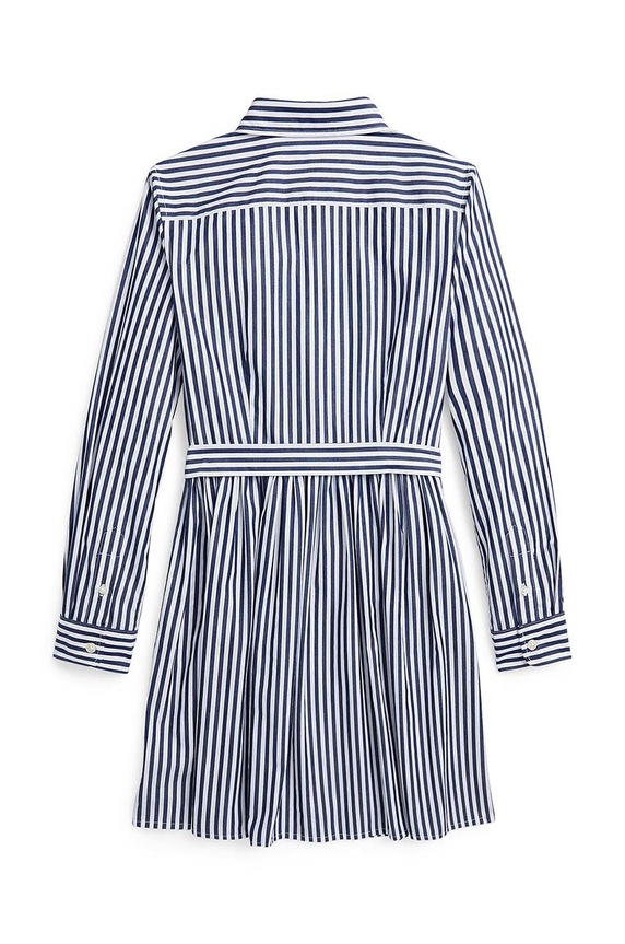 Polo Ralph Lauren sukienka bawełniana dziecięca 313934134003 niebieski AW24
