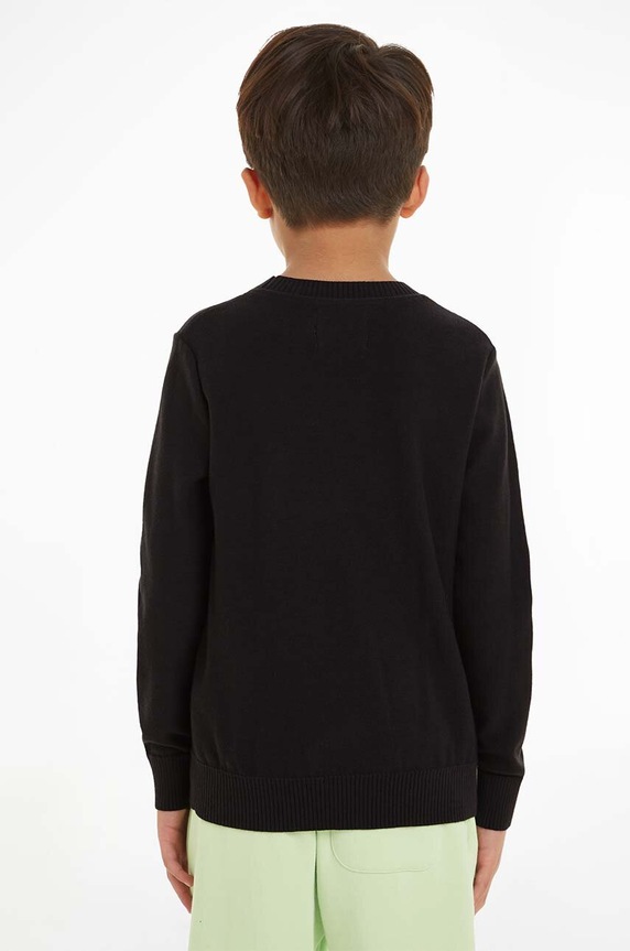 Calvin Klein Jeans sweter bawełniany dziecięcy IB0IB01961.116.PPYH