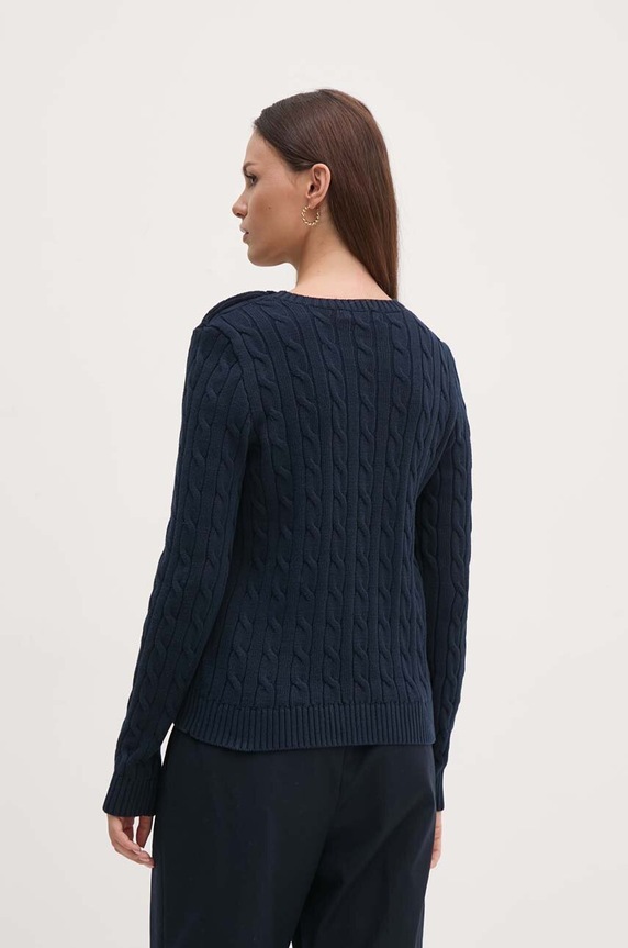 Oblečenie Bavlnený sveter Lauren Ralph Lauren 200932223 tmavomodrá