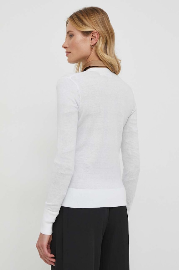 Odzież Lauren Ralph Lauren sweter 200831710 biały
