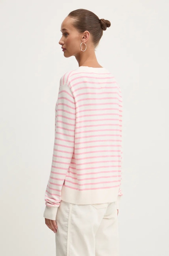 Odzież Tommy Jeans sweter DW0DW17254 różowy