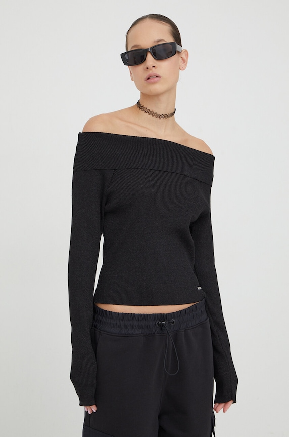 Tommy Jeans sweter DW0DW17501 czarny