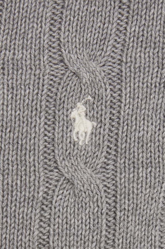 Βαμβακερό πουλόβερ Polo Ralph Lauren 211943903 γκρί