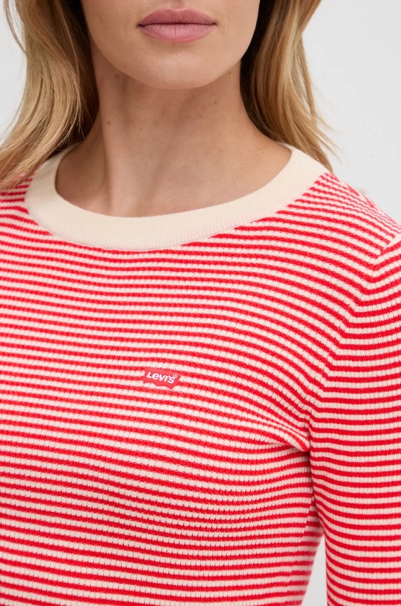 Levi's sweter A0719 czerwony