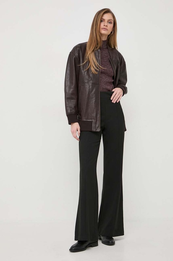 Max Mara Leisure sweter 2416361027600 brązowy SS24