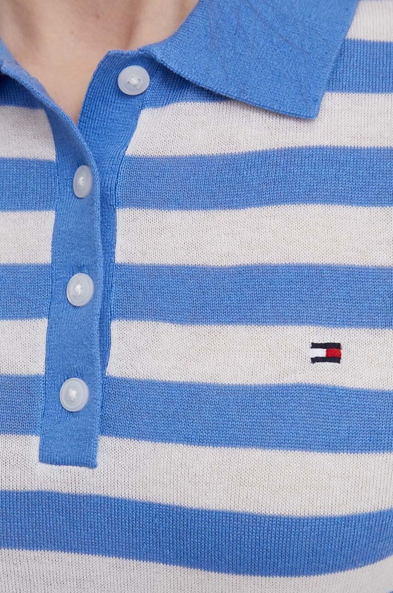 Tommy Hilfiger pulóver WW0WW37937 kék