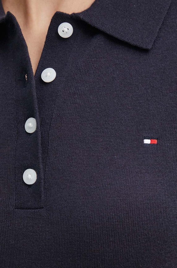 Tommy Hilfiger pulóver WW0WW37937 sötétkék