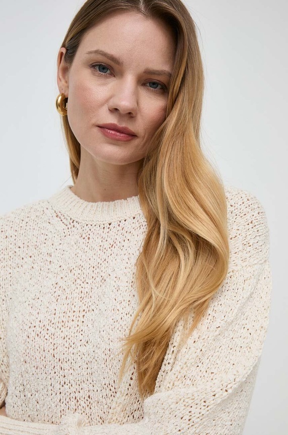 BOSS pulóver bézs 50514603