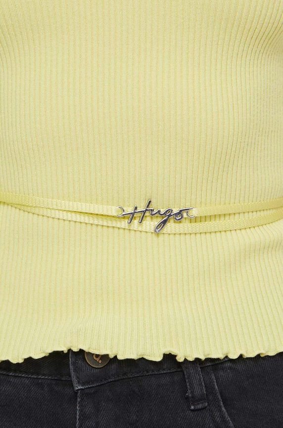 HUGO t-shirt 50514288 sárga